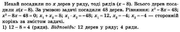 ГДЗ (відповіді) Номер 721 8 клас Алгебра Мерзляк 2021 рік