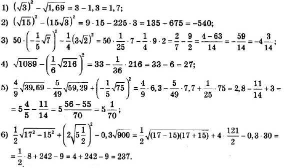 ГДЗ (відповіді) Номер 864 8 клас Алгебра Мерзляк 2021 рік