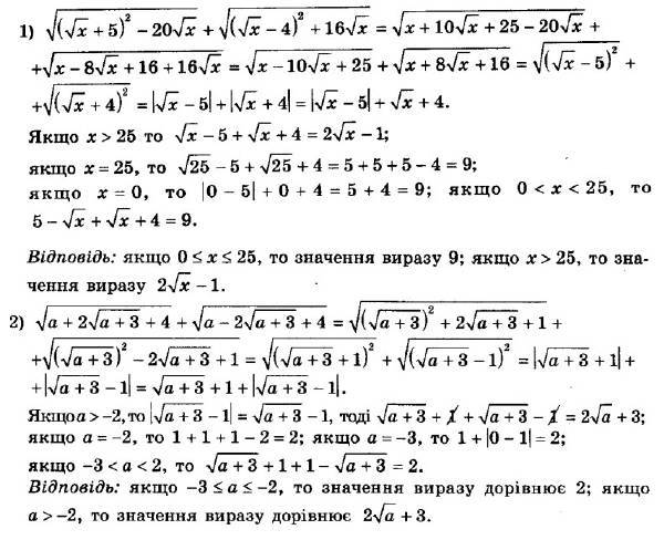 ГДЗ (відповіді) Номер 885 8 клас Алгебра Мерзляк 2021 рік