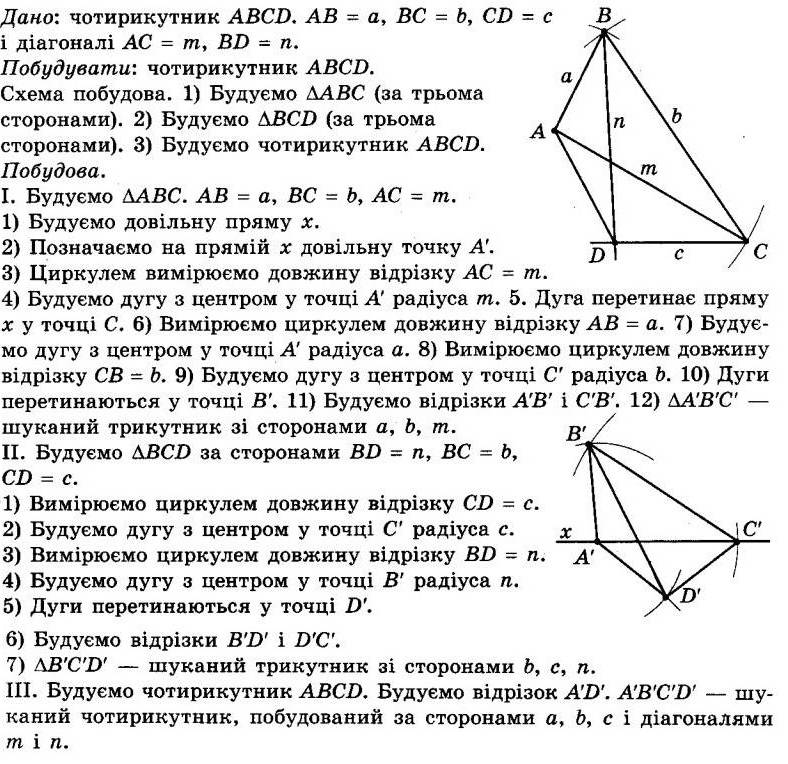 ГДЗ (відповіді) Номер 27 8 клас Геометрія Мерзляк 2021 рік