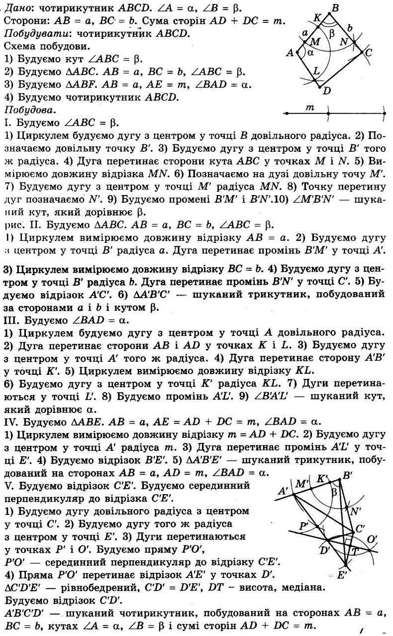 ГДЗ (відповіді) Номер 29 8 клас Геометрія Мерзляк 2021 рік