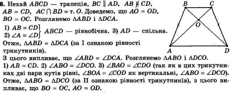 ГДЗ (відповіді) Номер 248 8 клас Геометрія Мерзляк 2021 рік