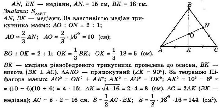 ГДЗ (відповіді) Номер 11.19 9 клас Геометрія Мерзляк 2017 рік