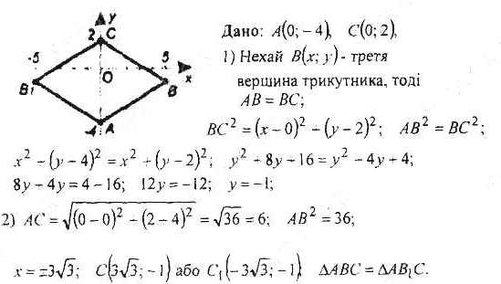 ГДЗ (відповіді) Варіант 2. Номер 147 9 клас Геометрія Мерзляк (збірник задач і контрольних робіт) 2017 рік