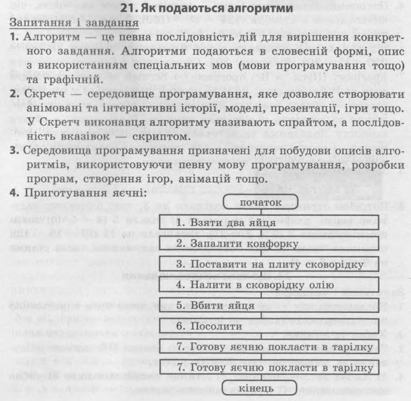 ГДЗ (відповіді) Параграф 21 4 клас Інформатика Корнієнко 2015 рік