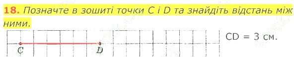 ГДЗ (відповіді) Номер 18 7 клас Геометрія Істер 2020 рік