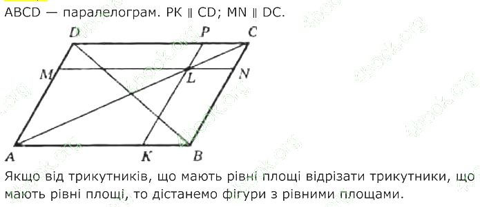 ГДЗ (відповіді) Номер 1144 8 клас Геометрія Бурда 2025 рік