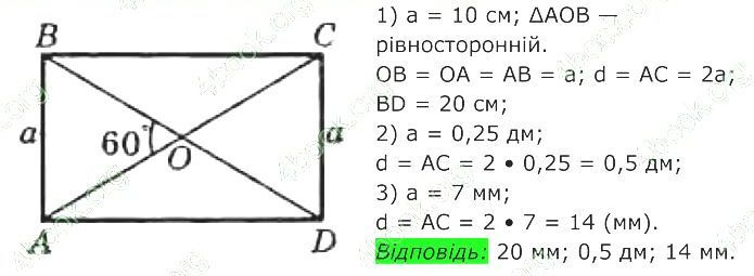 ГДЗ (відповіді) Номер 248 8 клас Геометрія Бурда 2025 рік
